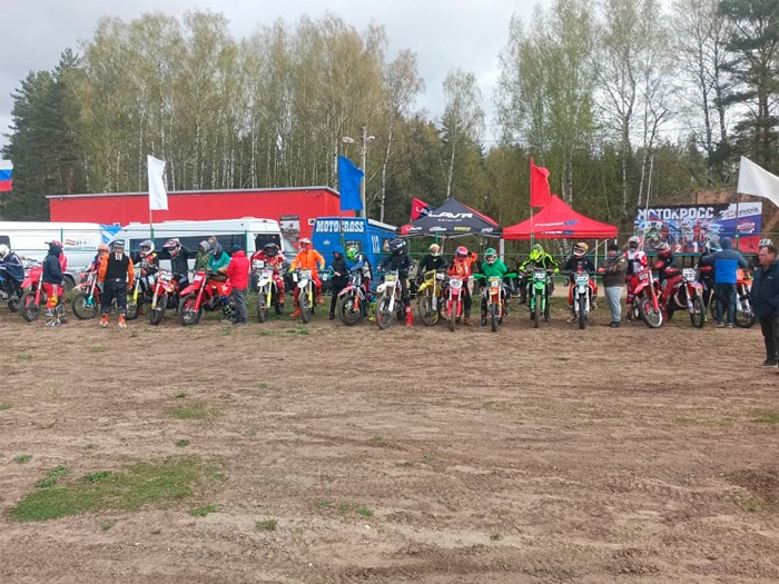 Hawks Team MX - соревнования по мотокроссу в городе Дмитров 26 апреля 2025