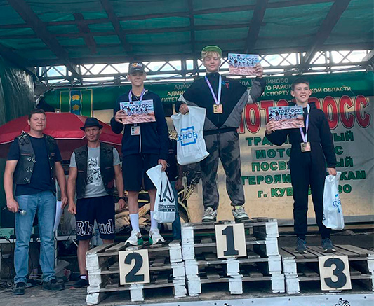 Награждение в Кувшиново, Hawks Team MX