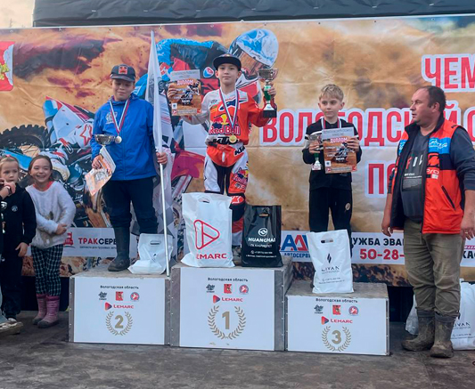 Награждение в Кувшиново, Hawks Team MX