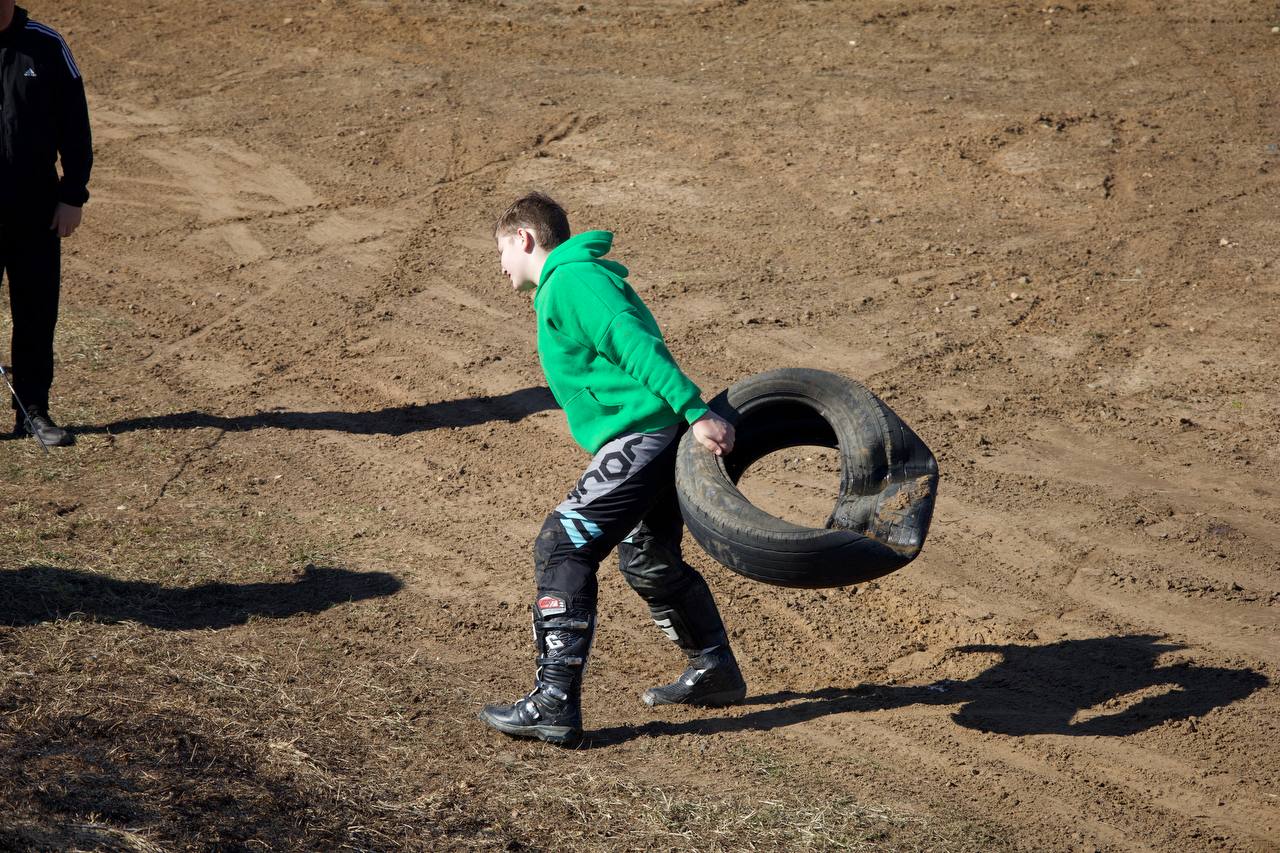 Hawks Team MX - тренировки ярославской команды по мотокроссу в городе Углич