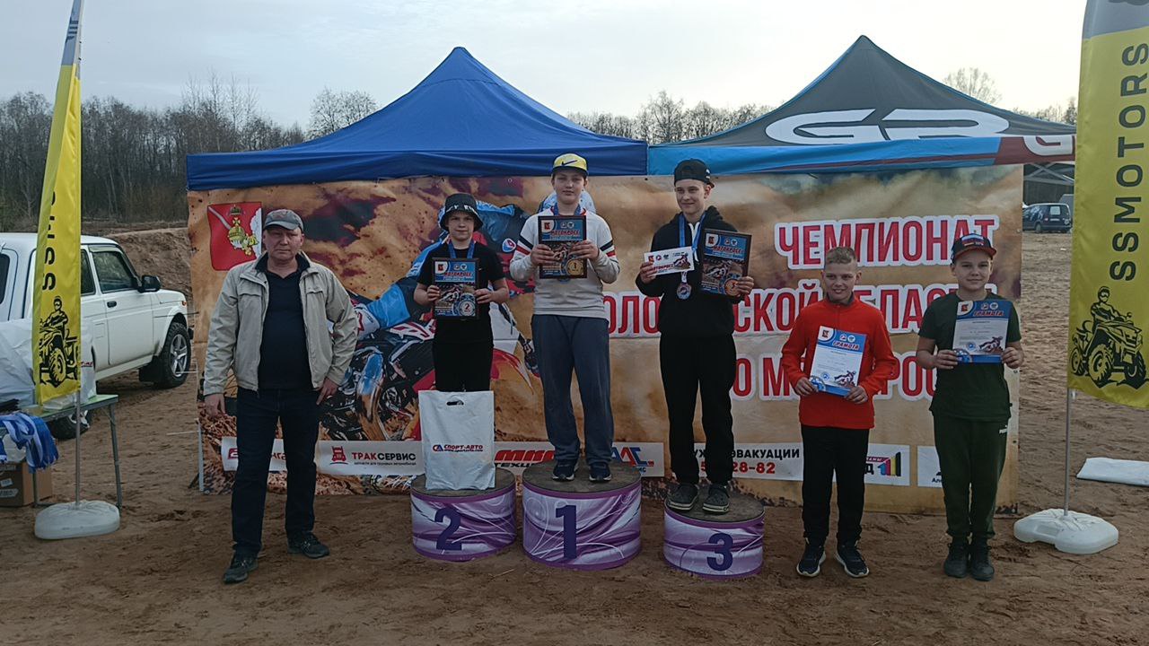 Hawks Team MX - тренировки ярославской команды по мотокроссу в городе Углич