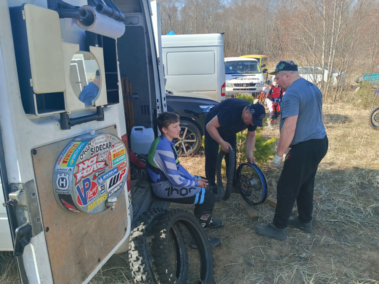 Hawks Team MX - тренировки ярославской команды по мотокроссу в городе Углич