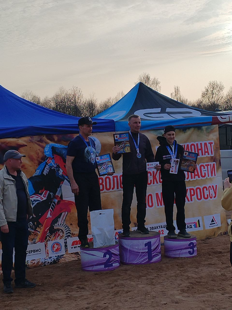 Hawks Team MX - тренировки ярославской команды по мотокроссу в городе Углич